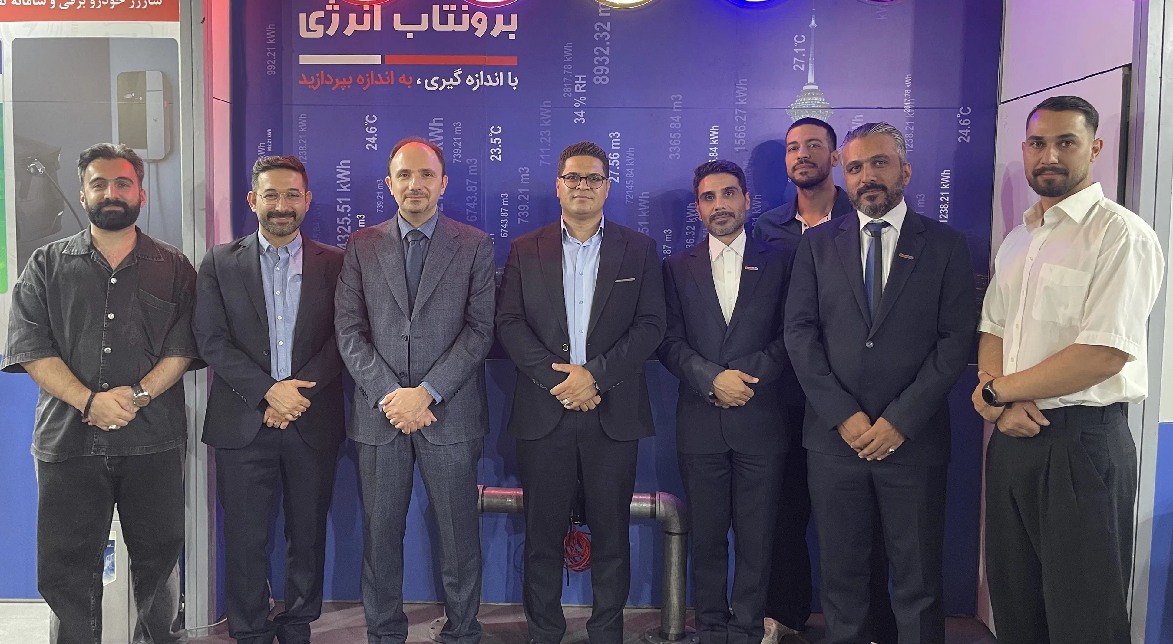تیم برونتاب انرژی در بیست و ششمین نمایشگاه صنعت ساختمان تهران