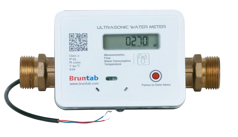 عکس کنتور آب آلتراسونیک دیجیتال برونتاب انرژی