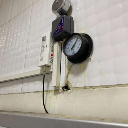 نمونه نصب شده دیتالاگر شرکت برونتاب انرژی