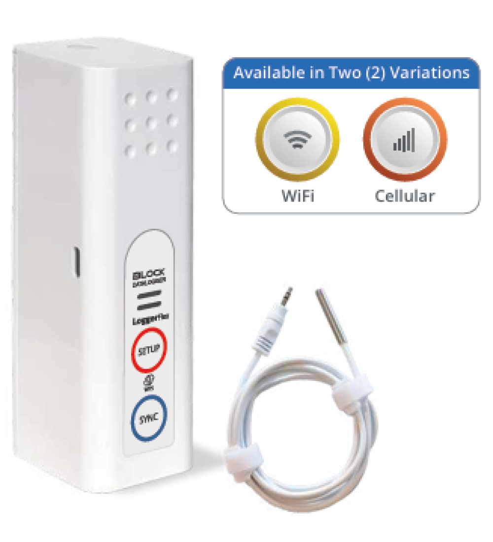 دیتالاگر دما برونتاب با یک سنسور خارجی